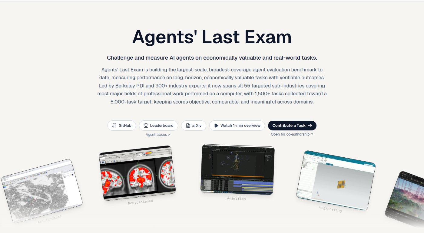 Agents' Last Exam: 測 AI Agent 能不能真的上工，順便盤點還沒飽和的 Agent benchmark